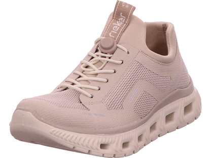 Rieker Damen Sneaker  in hellbeige