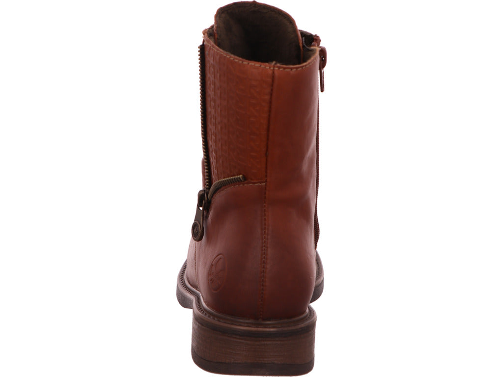 Rieker Damen Stiefel  in hellbraun