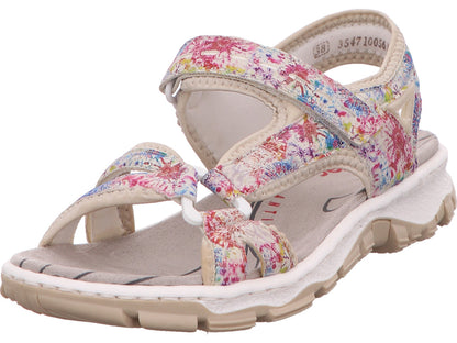 Rieker Damen Sandalette  in multicolour