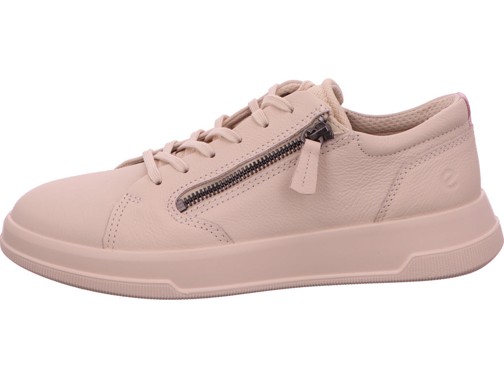 Ecco Damen Sneaker Move W Zip Lace Sneaker in beige-bunt-kombiniert