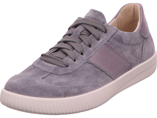 Legero damessneakers in een blauw-gecombineerde uitvoering