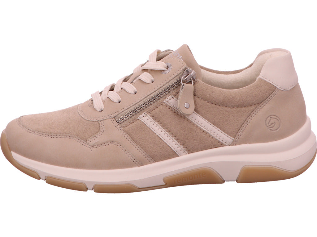 Remonte Damen Sneaker  in beige-bunt-kombiniert