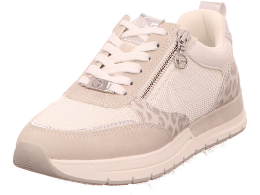 Tamaris Damen Sneaker  in silber-kombiniert