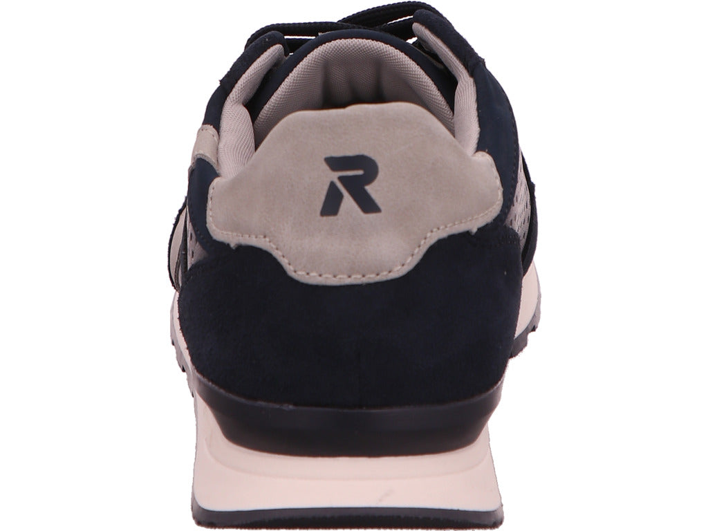 Rieker Herren Sneaker Revolution in blau-bunt-kombiniert