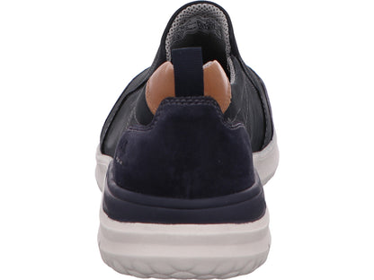 Josef Seibel herenslippers Wales 04 in een blauw-multicolor combinatie