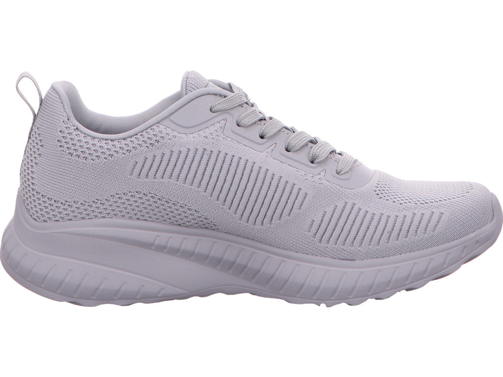 Skechers Damen Sneaker Bobs Sport Squad Chaos-Face Off in hellgrau