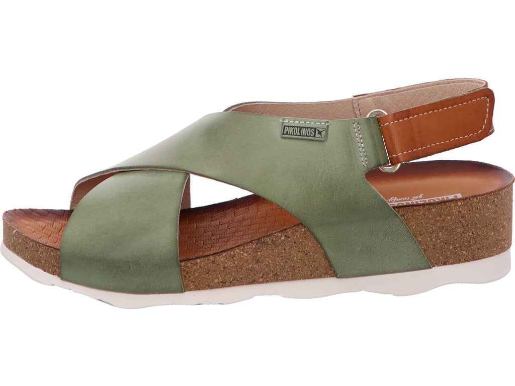 Pikolinos Damen Sandalette Mahon in hellgrün