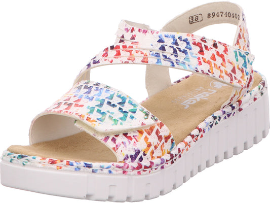 Rieker Damen Sandalette  in multicolour