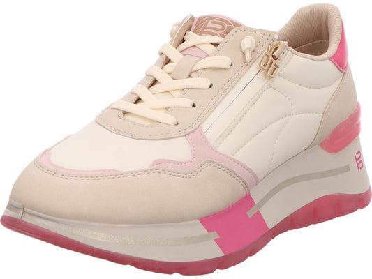 Bagatt Damen Sneaker  in weiß-bunt-kombiniert