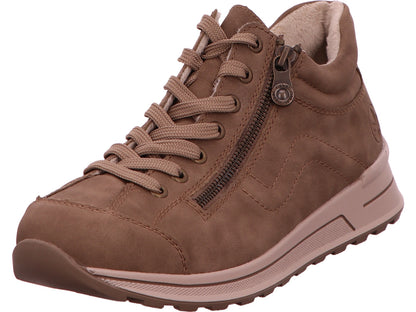 Rieker Damen Schnürschuh  in taupe