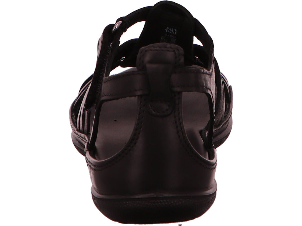 Ecco Damen Sandalette Flash W Roman Sandal in schwarz