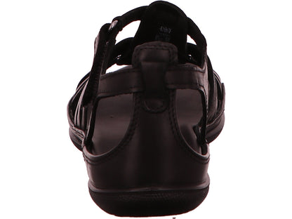 Ecco Damen Sandalette Flash W Roman Sandal in schwarz