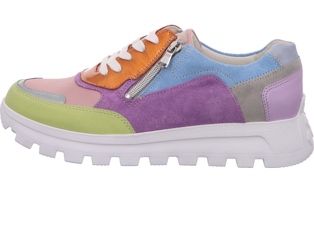 Waldläufer Damen Schnürschuh H-Ajala in multicolour