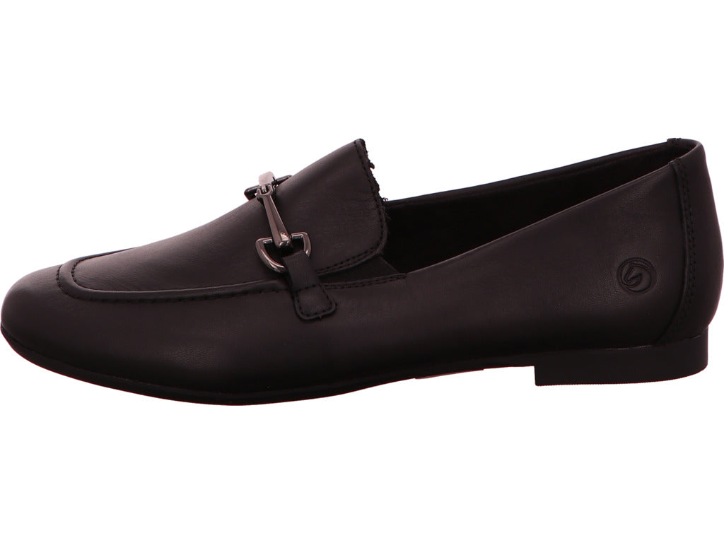 Remonte Damen Slipper  in schwarz