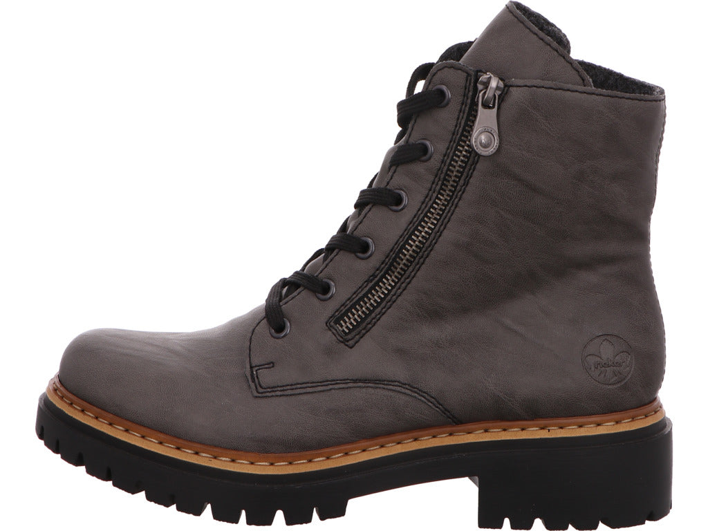Rieker Damen Stiefel  in dunkelgrau