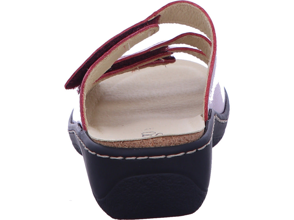 Longo damesmuiltjes in het rood