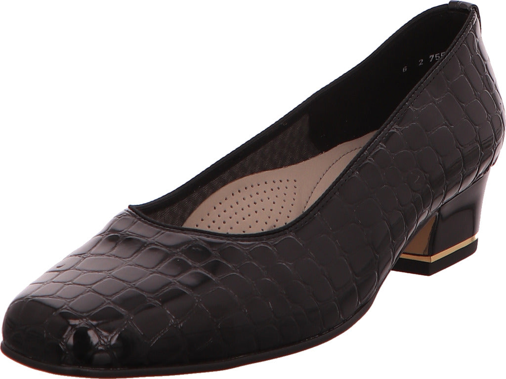 Ara Damen Slipper  in schwarz