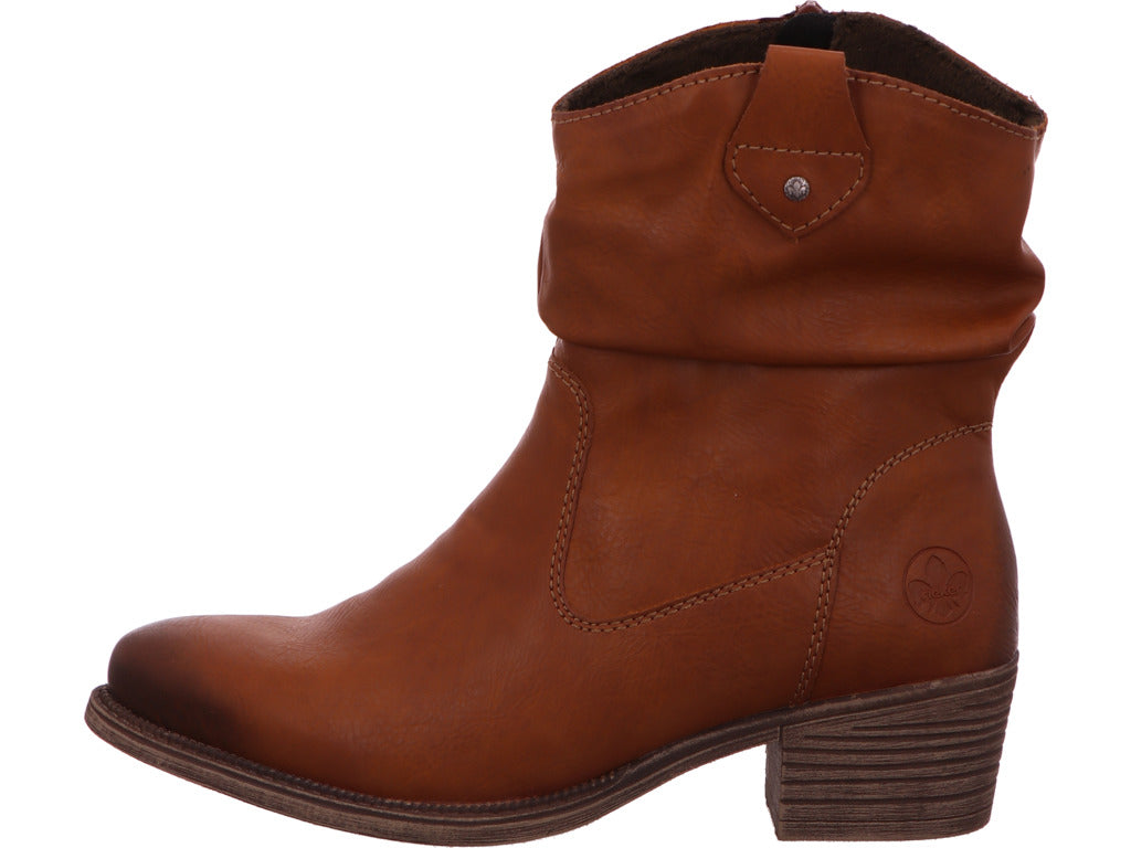 Rieker Damen Stiefel  in hellbraun