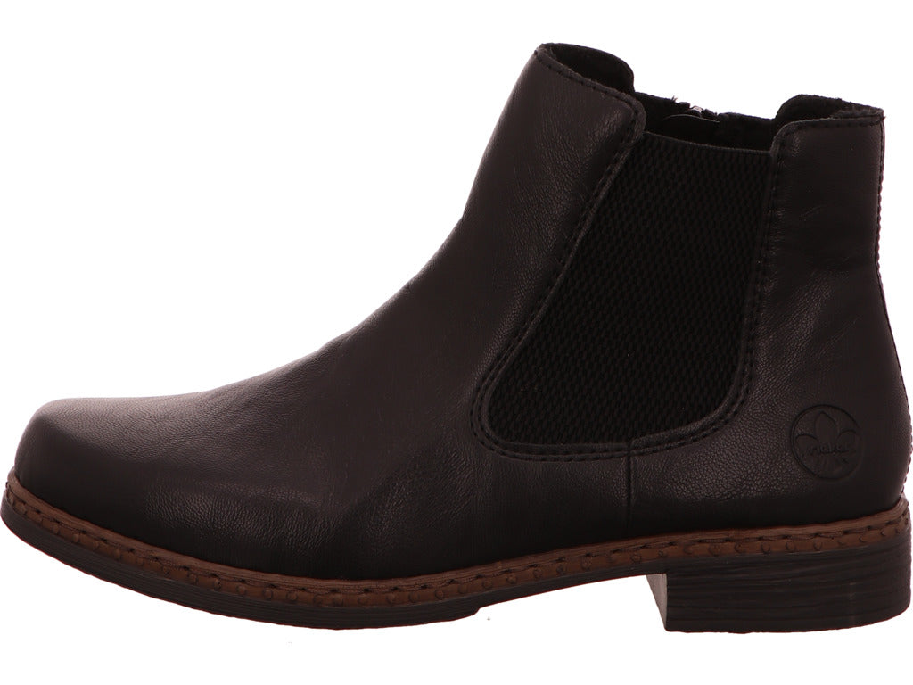 Rieker Damen Stiefel  in schwarz