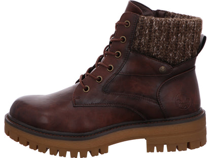 Rieker Damen Stiefel  in braun-kombiniert