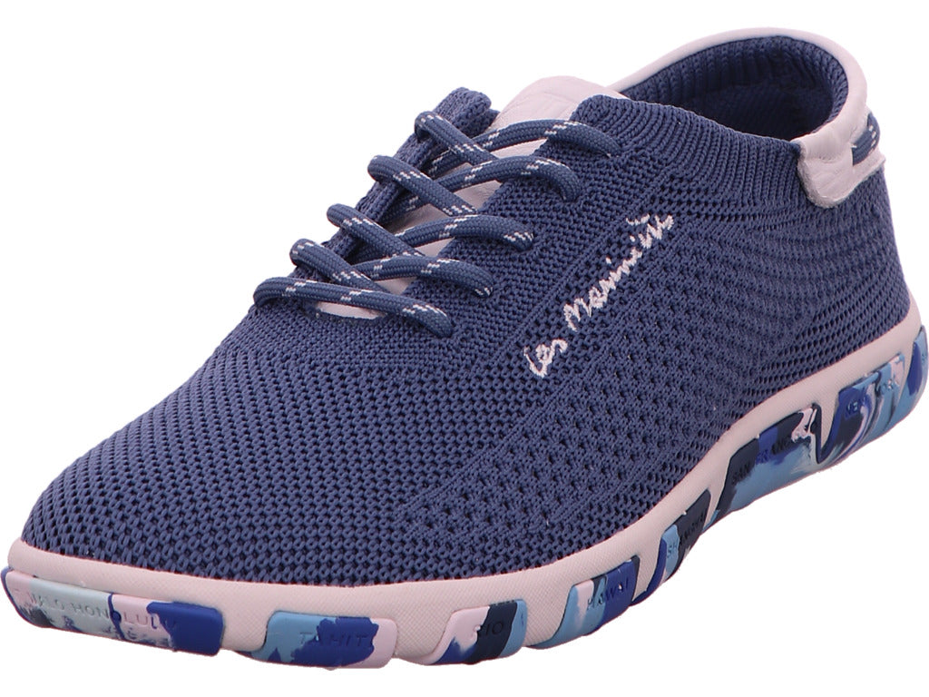 TBS Damen Sneaker Jazaria in blau-bunt-kombiniert