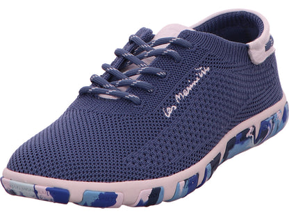 TBS Damen Sneaker Jazaria in blau-bunt-kombiniert