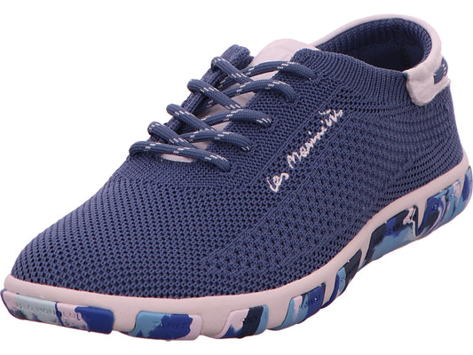 TBS Damen Sneaker Jazaria in blau-bunt-kombiniert