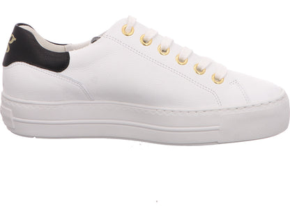 Paul Green Damen Sneaker  in weiß-schwarz-kombiniert