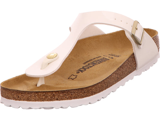 Birkenstock Gizeh damessandaal in wit