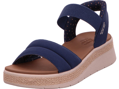 Skechers Damen Sandalette Bobs - Sun Ray in dunkelblau