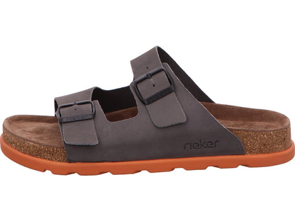 Rieker herenmuiltje in grijs