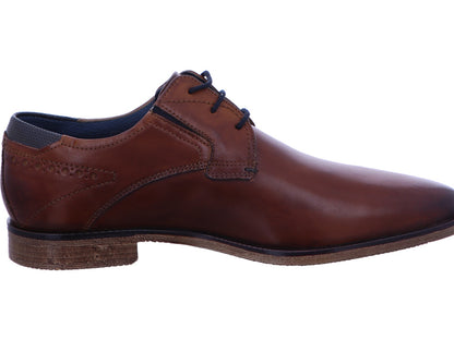 Bugatti Herren Schnürschuh Nicolo Exko in hellbraun