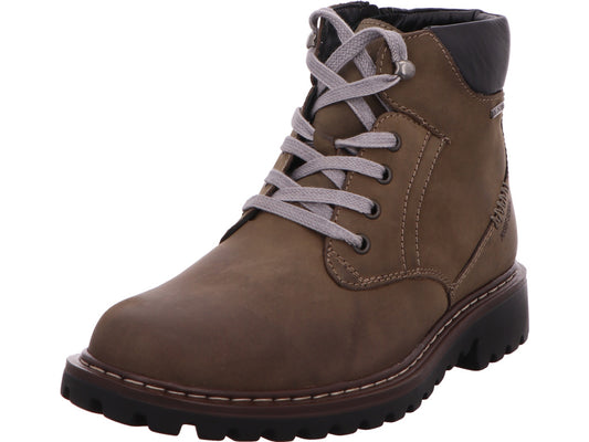 Josef Seibel Herren Stiefel Enrico 20 in grau-kombiniert