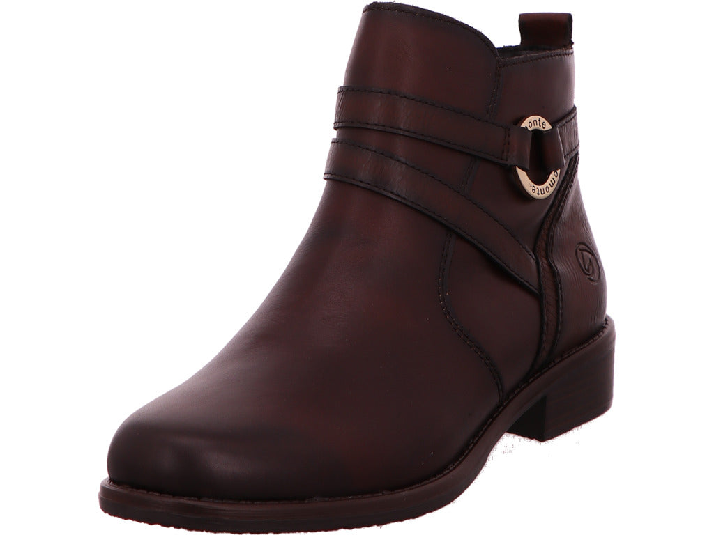 Remonte dameslaarzen in donkerbruin