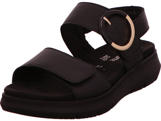Remonte Damen Sandalette  in schwarz