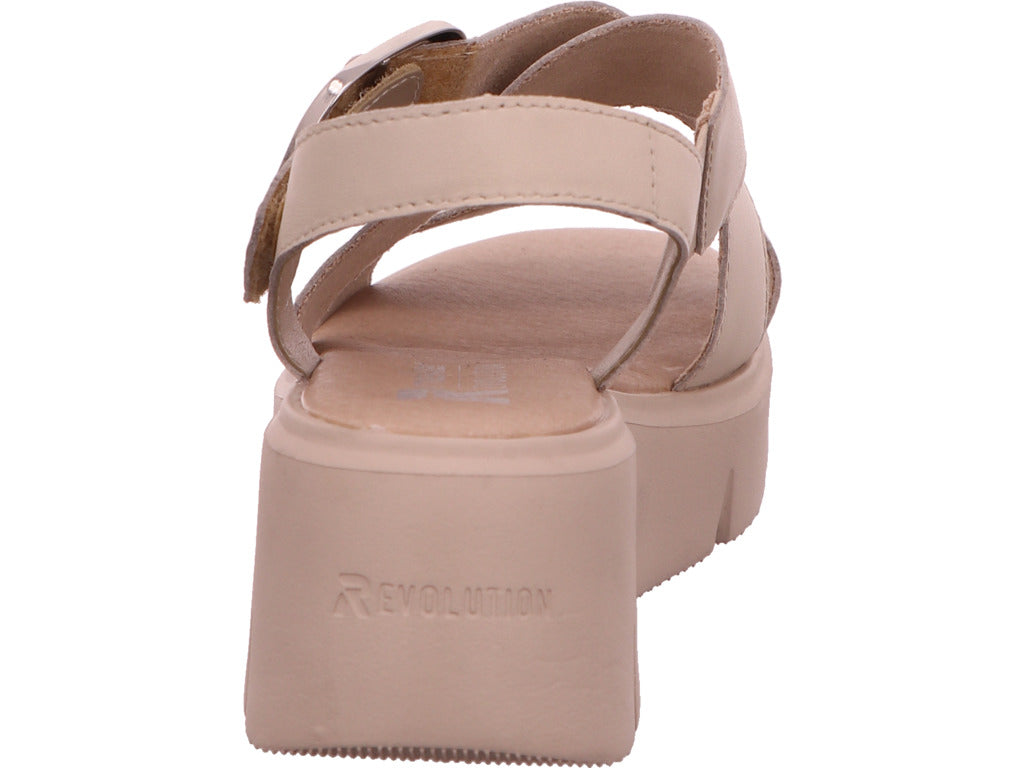 Rieker damessandaal Revolution in beige