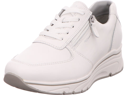 Tamaris Damen Sneaker  in weiß-bunt-kombiniert
