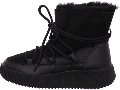 Palpa Damen Stiefel  in schwarz-bunt-kombiniert