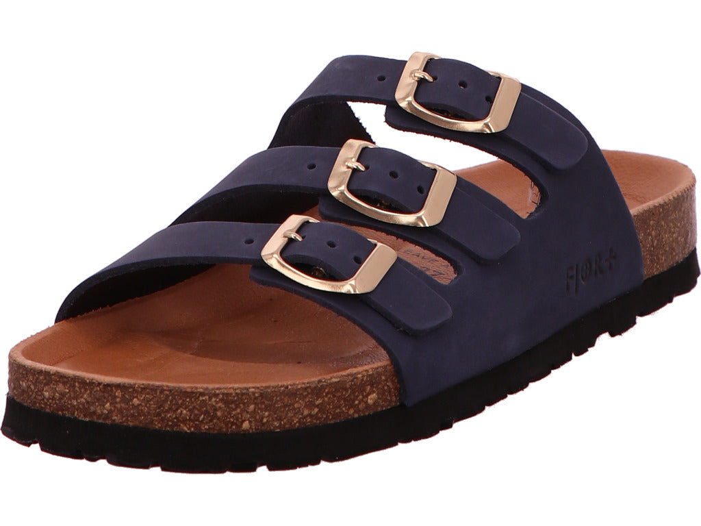Fjor Damen Pantolette  in dunkelblau