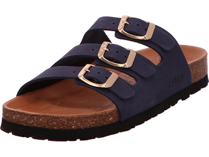 Fjor Damen Pantolette  in dunkelblau