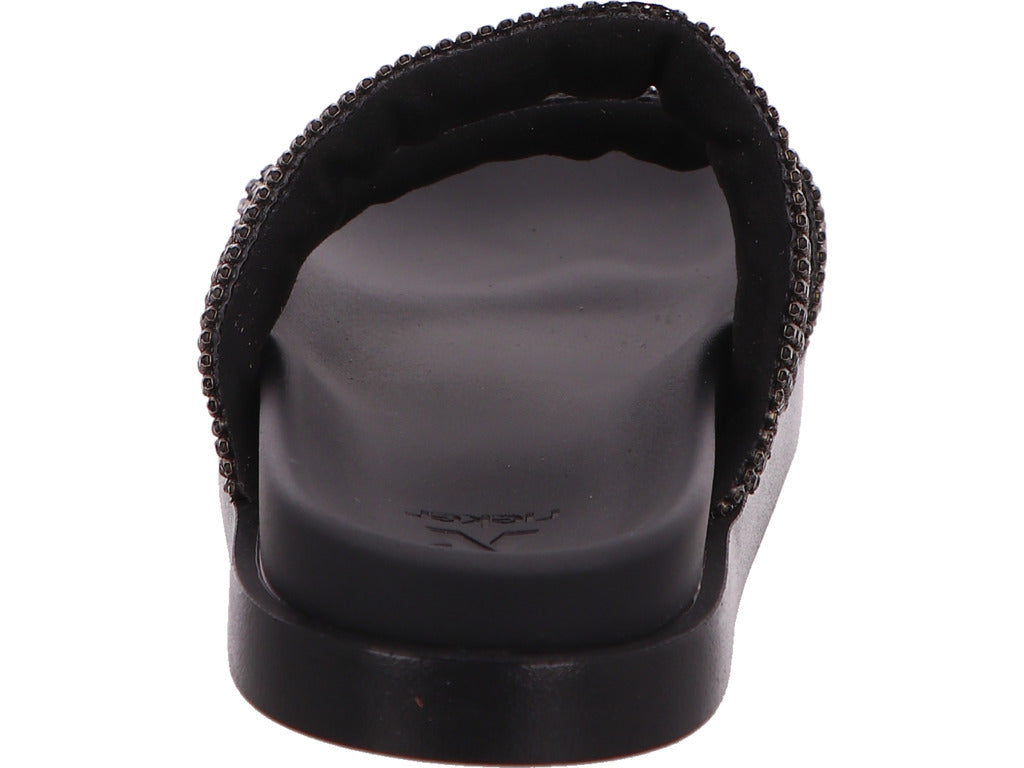 Rieker Damen Pantolette Revolution in schwarz