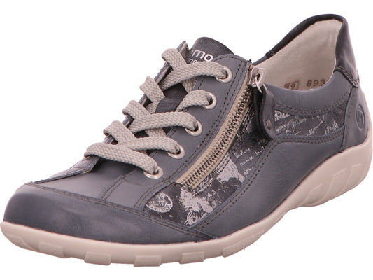 Remonte Damen Sneaker  in blau-bunt-kombiniert
