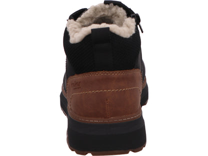 Rieker Herren Stiefel  in schwarz-bunt-kombiniert