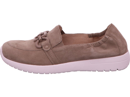 Caprice Damen Slipper  in dunkelbeige