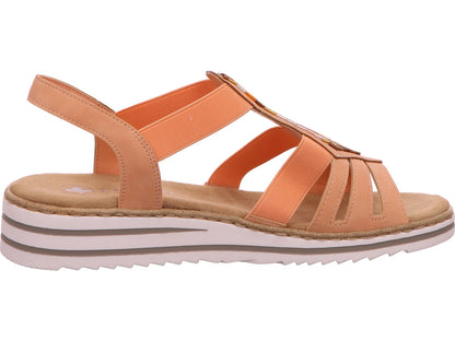 Rieker Damen Sandalette  in orange
