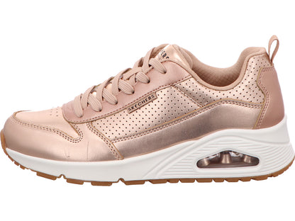 Skechers Damen Sneaker Uno - Metallixs in rose
