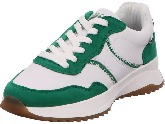 Rieker Damen Sneaker Revolution in grün-bunt-kombiniert