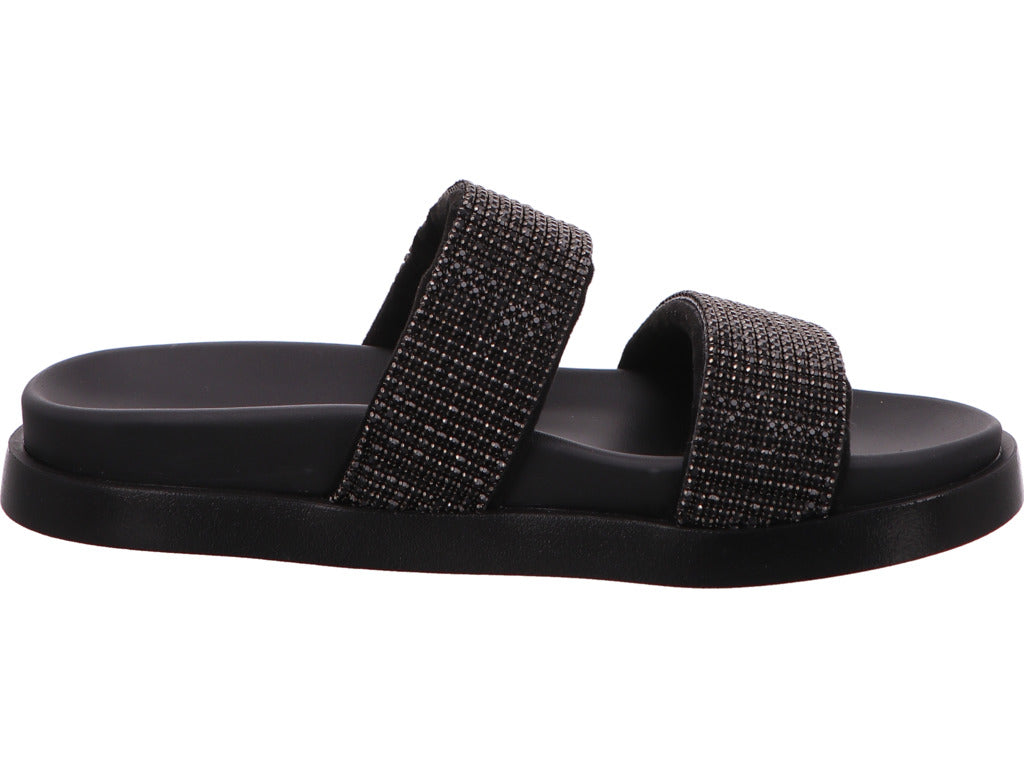 Rieker Damen Pantolette Revolution in schwarz