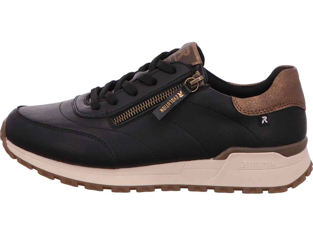 Rieker Damen Sneaker  in schwarz