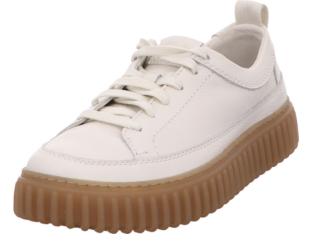 Clarks Herren Halbschuh  in weiß